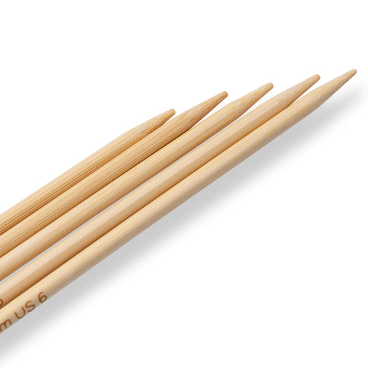 222214|Prym 8" Double Point Bamboo Knitting Needles, 4mm