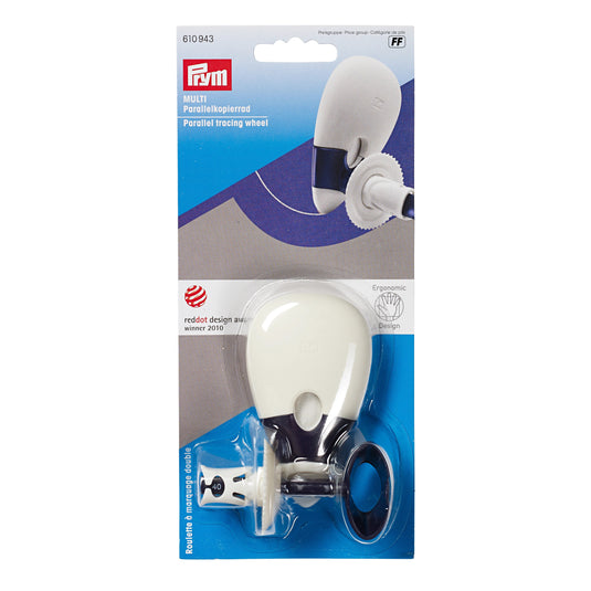 610943|Prym Ergonomic Parallel Chalk Tracing Wheel