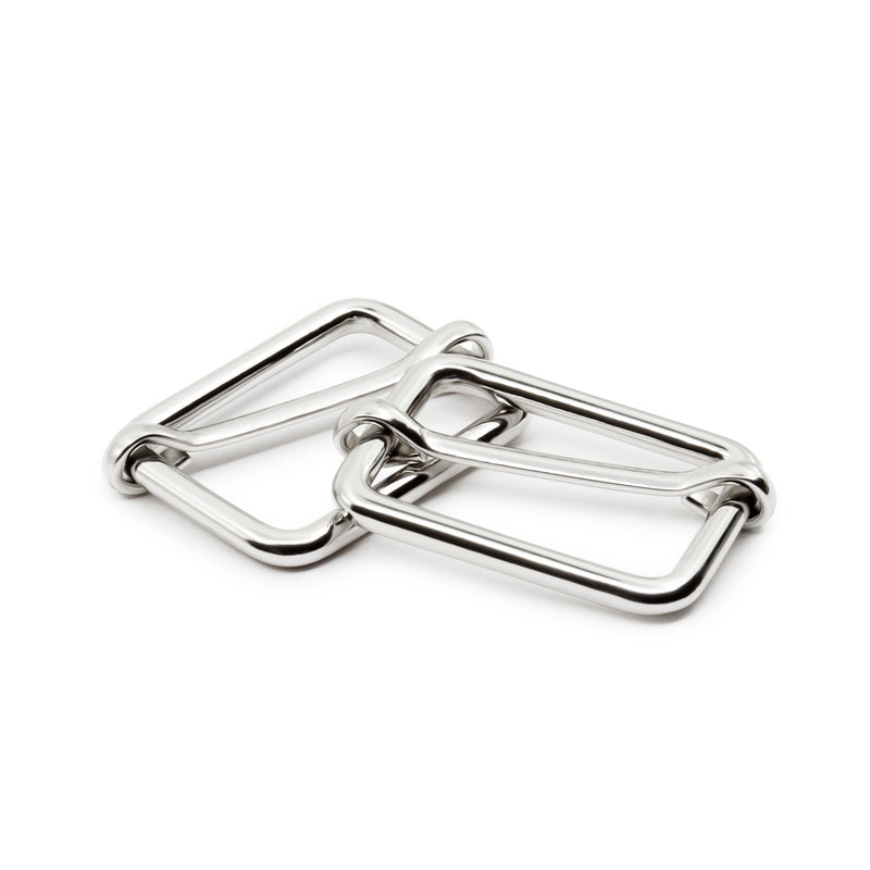 Load image into Gallery viewer, 726-65|Dritz 1" Adjustable Slide Buckles, Nickel, 2 pc