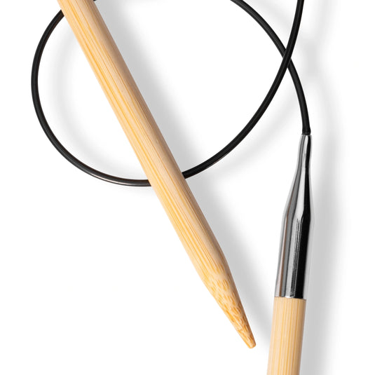 222551|Prym 24" (60 cm) Circular Bamboo Knitting Needles (7 mm)